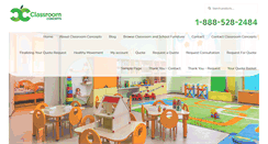 Desktop Screenshot of classroomconcepts.ca